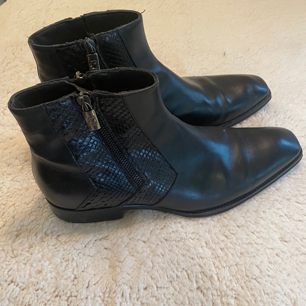 Jo Ghost 10.5 Black snake Half-boot